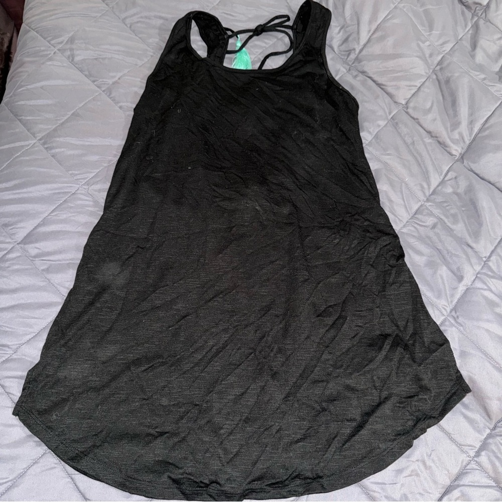 Black Xhilaration Bathingsuit Coverup